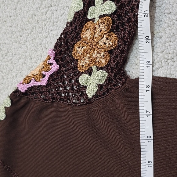 Floral Knit sleeve top - Picture 5 of 12